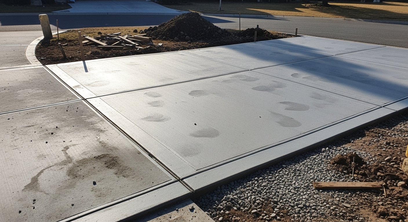 Concrete Driveway Installation project image